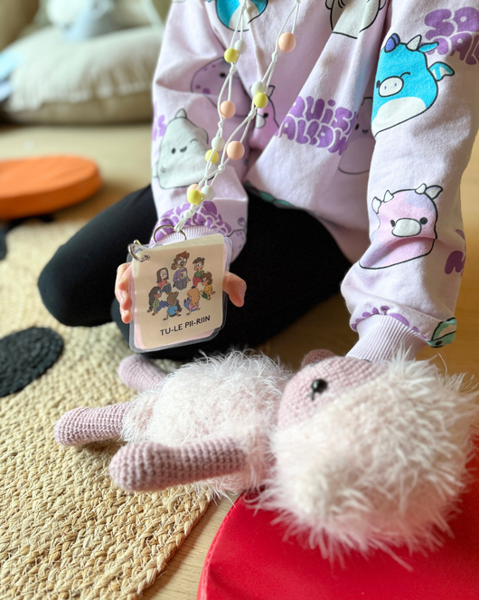 Toiminnanohjauskortit lapsihahmoilla 