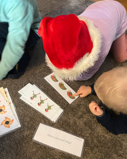 Tonttupäättelyitä 3-6-vuotiaille