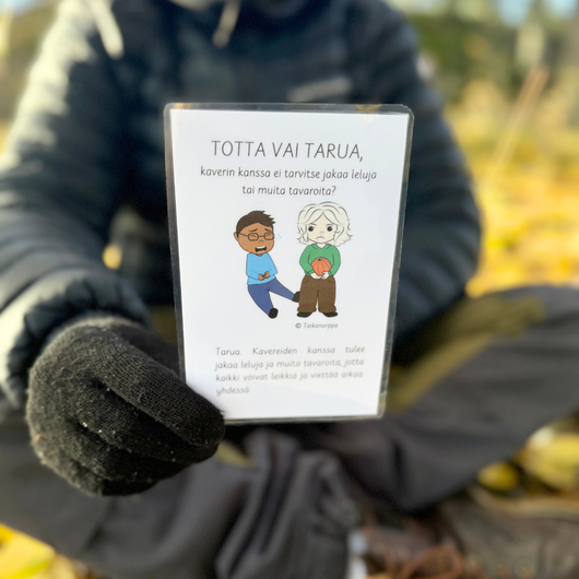 Totta vai tarua, osa 3: kaveritaidot