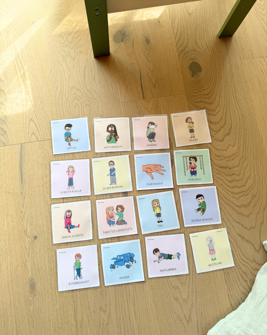 30 kivaa kaveritekoa vai ei -kaveritaitomateriaalin lisäosa