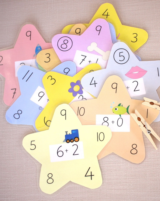 Yhteenlaskutähdet (summa maksimissaan yksitoista)