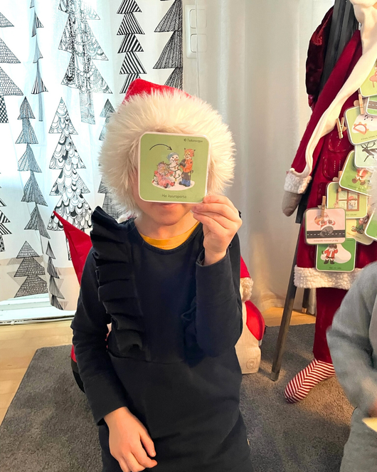 Jouluiset laulukuvakortit