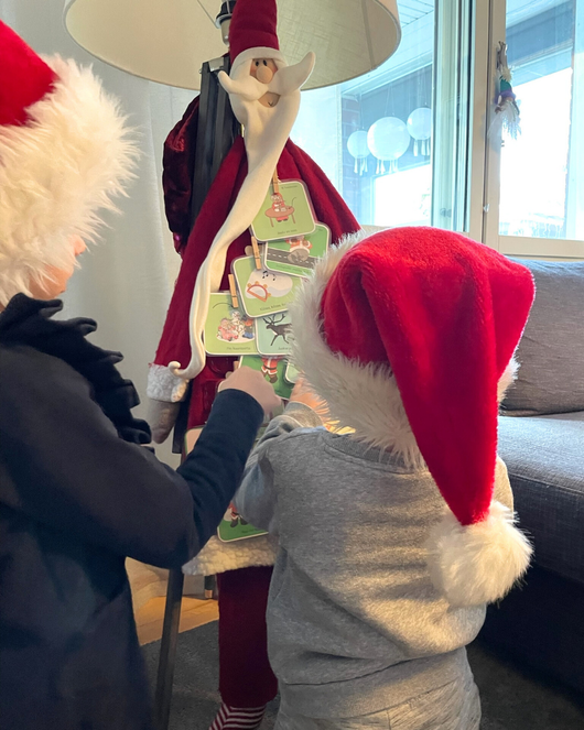 Jouluiset laulukuvakortit