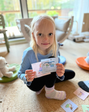 Aamutoimien kuvatuki kotiin