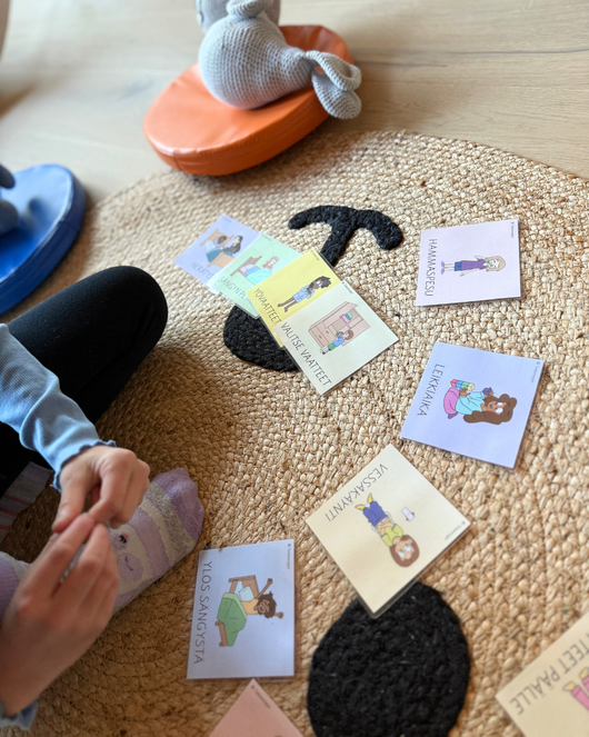 Aamutoimien kuvatuki kotiin