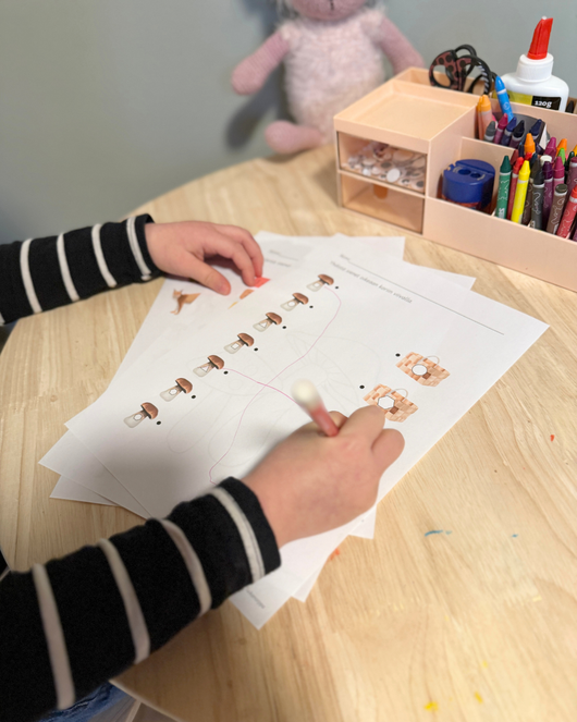 Syksyisiä hahmottamistehtäviä