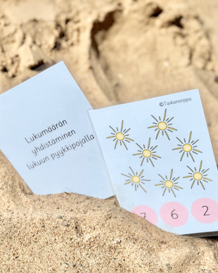 Kesämatikkaa pyykkipojilla