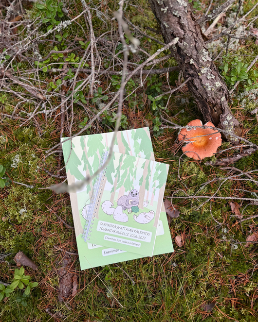 Ennakkomyynti: Varhaiskasvattajan kalenteri A5-koossa 2026-2027