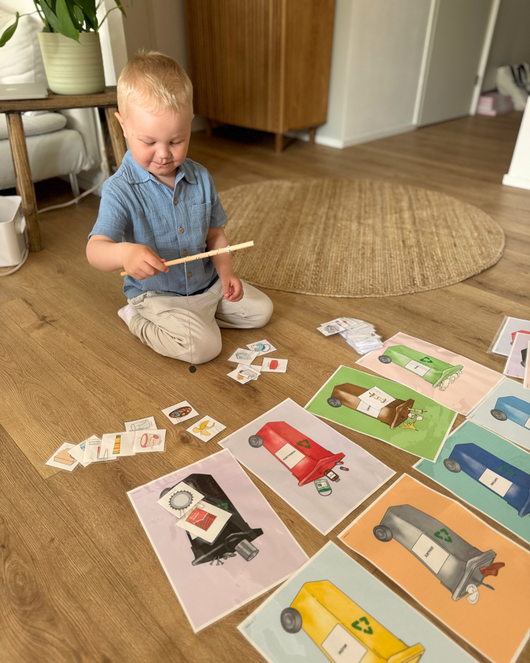 Kierrätyspeli toiminnallisesti