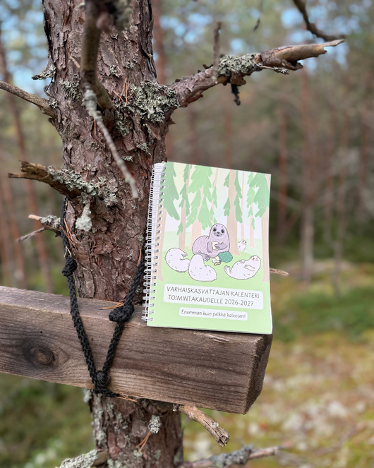 Ennakkomyynti: Varhaiskasvattajan kalenteri A4-koossa 2026-2027