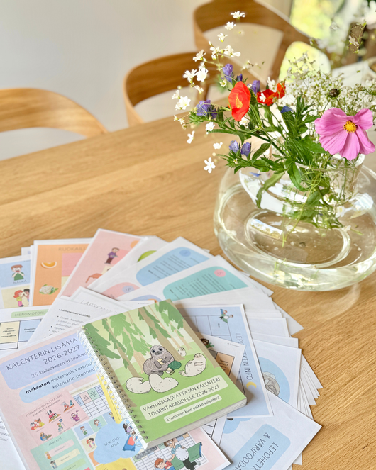 Kalenterin lisämateriaali 2026-2027 (kalenterin ostajille 0€)