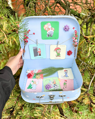 Jouluiset laulukuvakortit