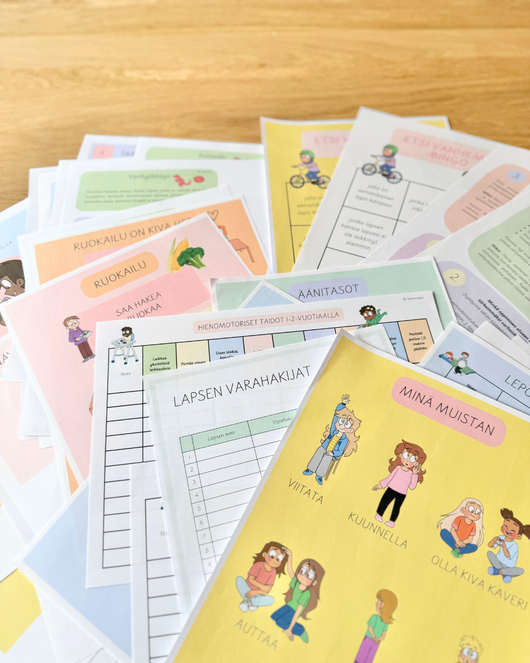 Kalenterin lisämateriaali 2026-2027 (kalenterin ostajille 0€)