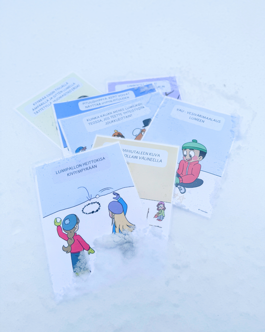 Toiminnallinen lumirata talveen