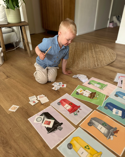 Kierrätyspeli toiminnallisesti