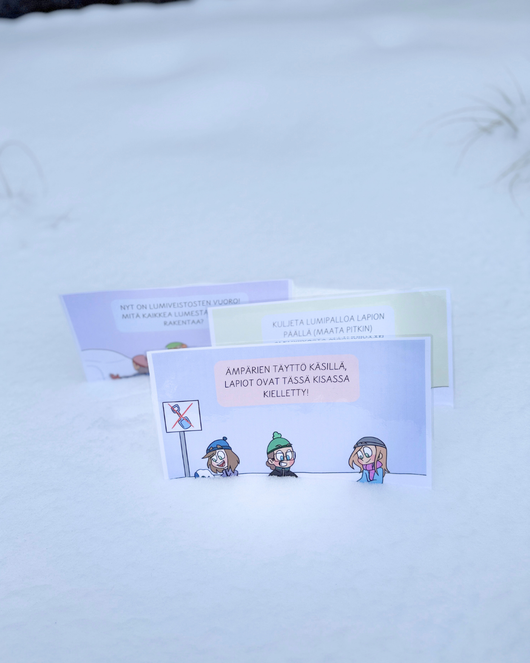 Toiminnallinen lumirata talveen