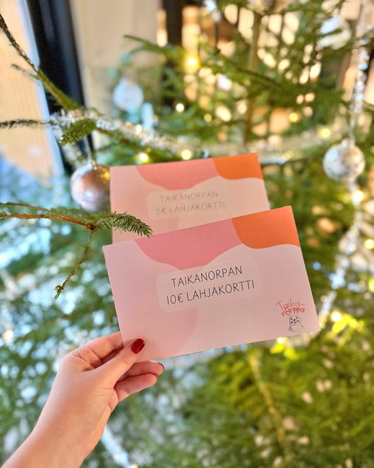 10€ lahjakortti päiväkodin tai varhaiskasvatuksen työntekijöille