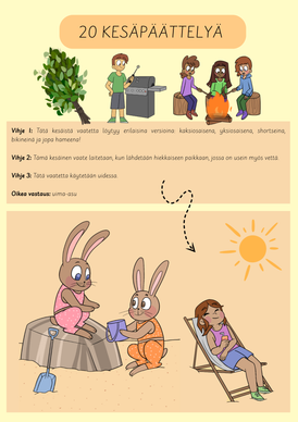 20 kesäpäättelyä