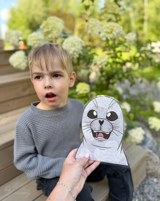 Suujumppakortit norpan kanssa 