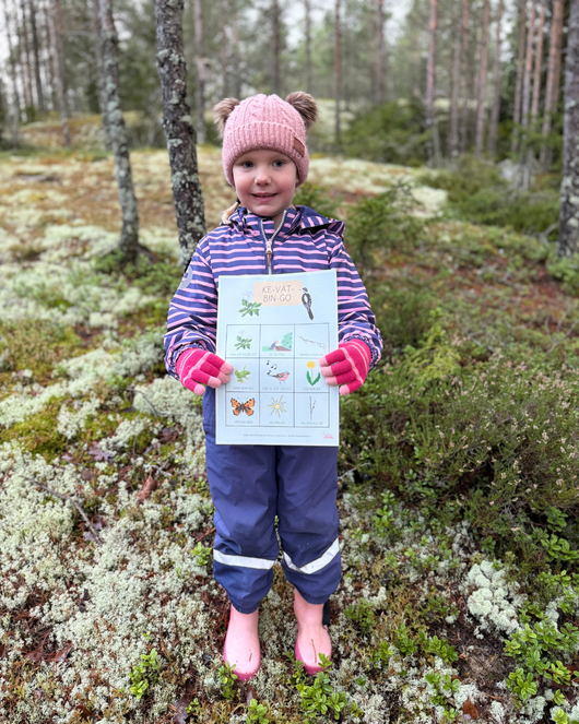 Ilmainen kevätbingo varhaiskasvatukseen tai perheille kotiin!