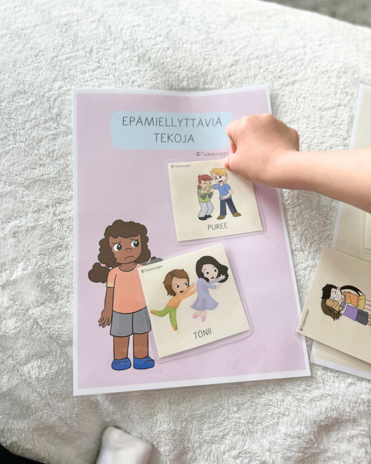 30 kivaa kaveritekoa vai ei -kaveritaitomateriaali