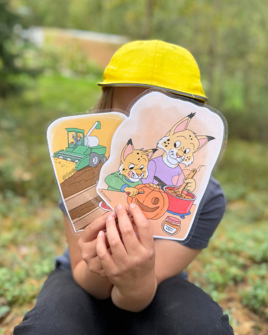 Syyslorut eläinten matkassa