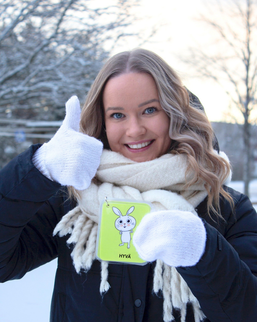 Toiminnanohjauskortit (ja kuvatuki) pupun kanssa 