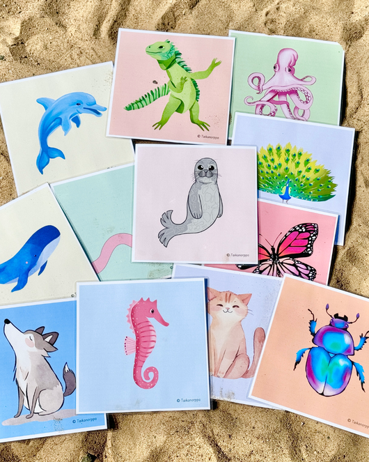 Eläinliikuntakortit osa 2 