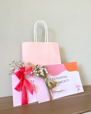 50€ lahjakortti kollegalle, varhaiskasvattajalle tai läheiselle