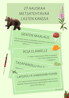 27 metsätehtävää lasten kanssa