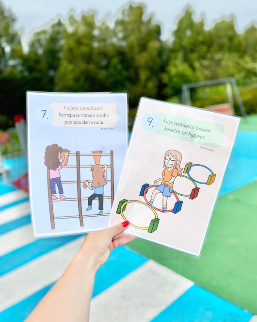 Temppurata lapsille osa 1