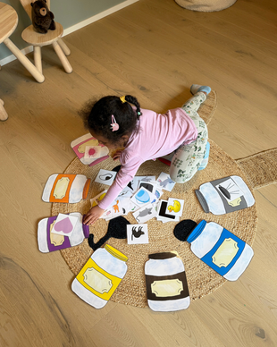 Väripurkit värien opetteluun