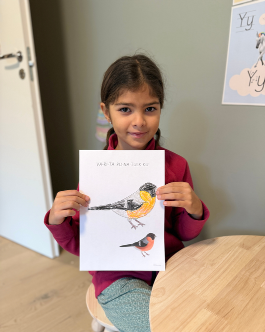 Materiaalia talvilintujen parissa (lasten pihabongaus 24.–25.1.2026)