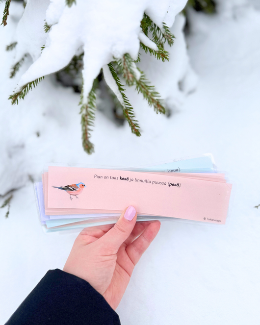 Jatka virkettä riimillä