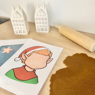 Talviset muovailuvahakuvat