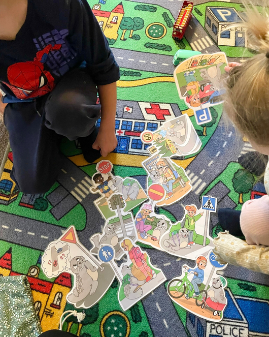 Liikennelorut lapsille (liikenneturvallisuusviikko 7.-11.9.2026)