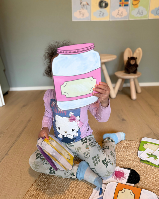 Väripurkit värien opetteluun