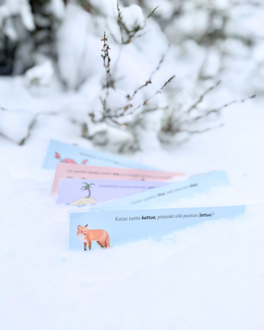 Jatka virkettä riimillä