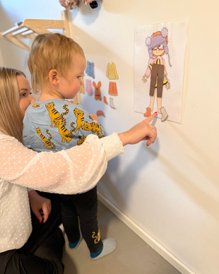 Vaatekuvat pukeutumisen tueksi