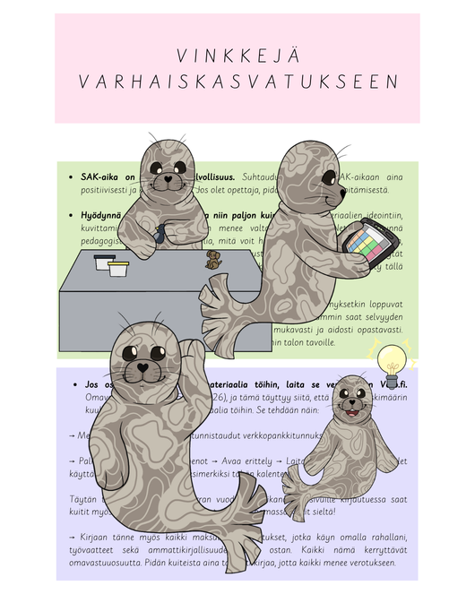 Ennakkomyynti: A4-Varhaiskasvatuksen kalenteri 27-28: VIIVAT