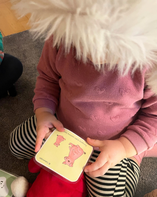 Jouluiset laulukuvakortit