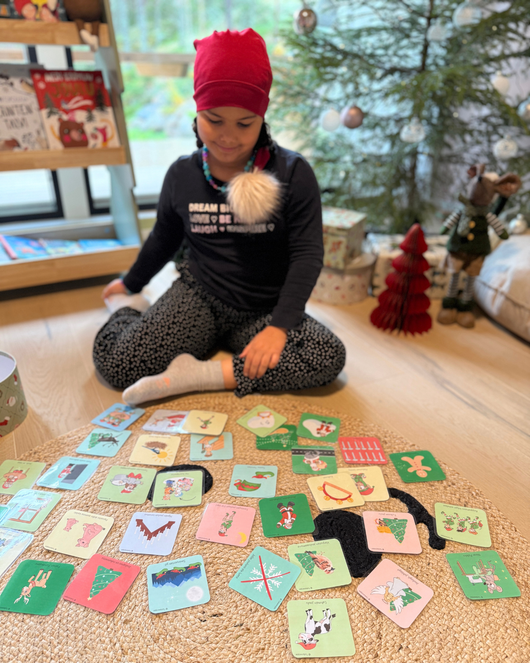 Jouluiset laulukuvakortit