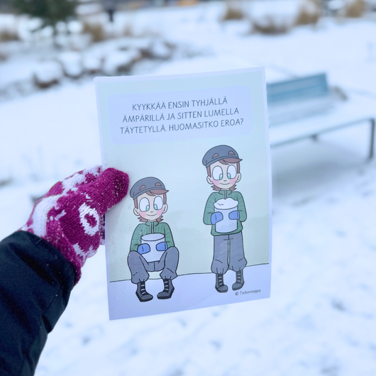 Toiminnallinen lumirata talveen