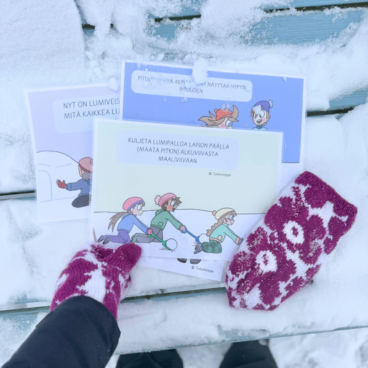 Toiminnallinen lumirata talveen