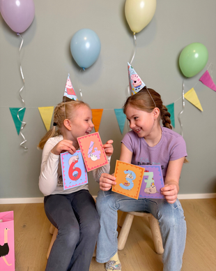 Ihanat norppa-syntymäpäiväkortit ikävuosista 1-10