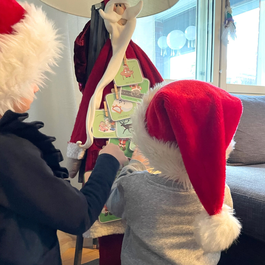 Jouluiset laulukuvakortit