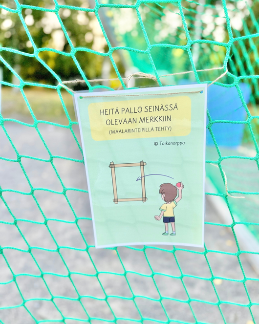 Pallorata (pomputtelu, kiinniotto, vierittäminen ja heittäminen)