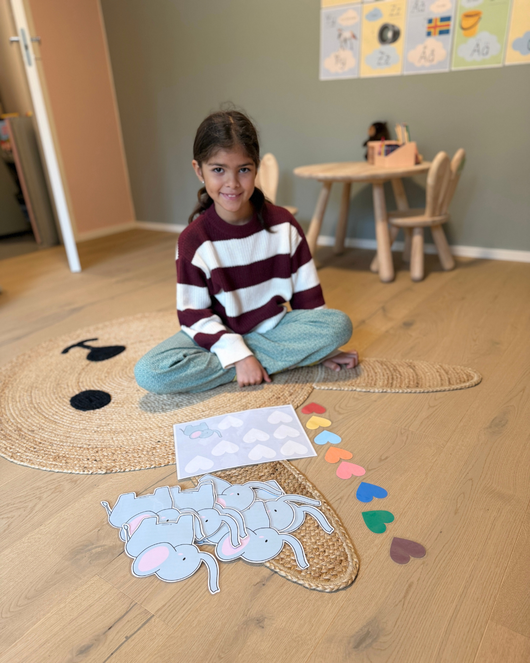 Norsupäättelylorut värien opetteluun 