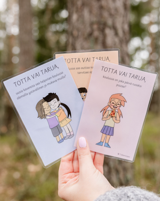 Eskarista kouluun -toivemateriaali