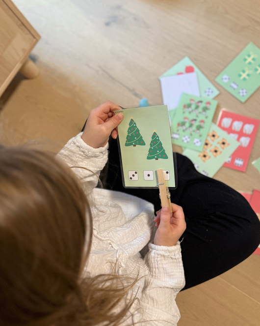 Yhdistä nopan silmäluku kuvaan